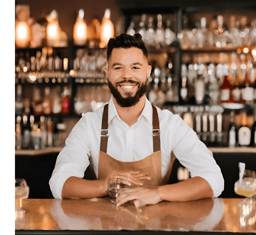 Barman para restaurantes